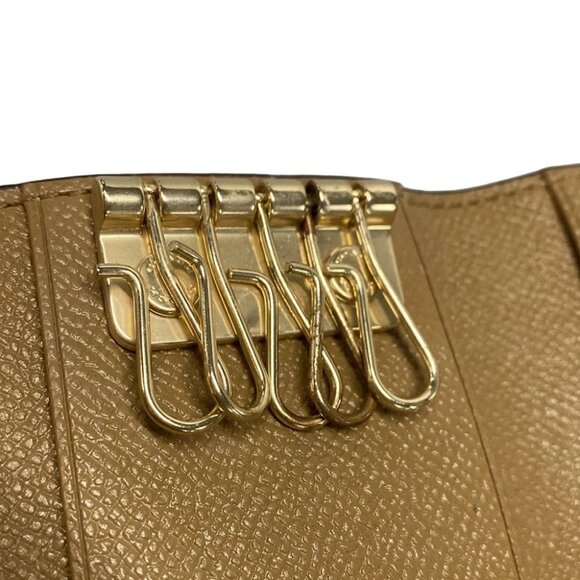 Auth COACH - F76741 White Leather Key Case - Picture 10 of 10